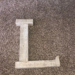 Letter L decoration